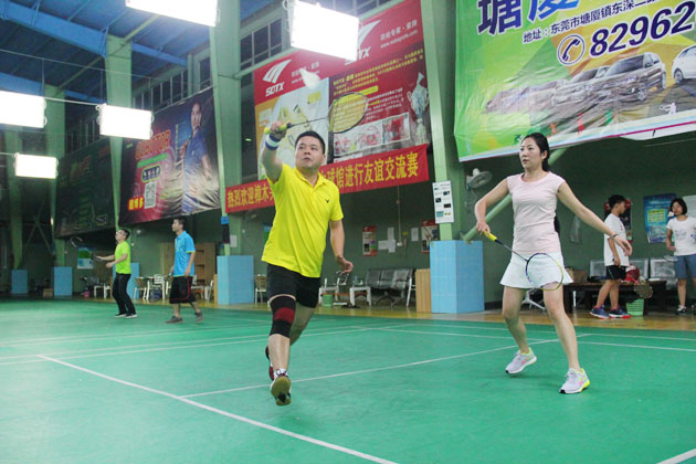 中國銀行運動聯會羽毛球雙打